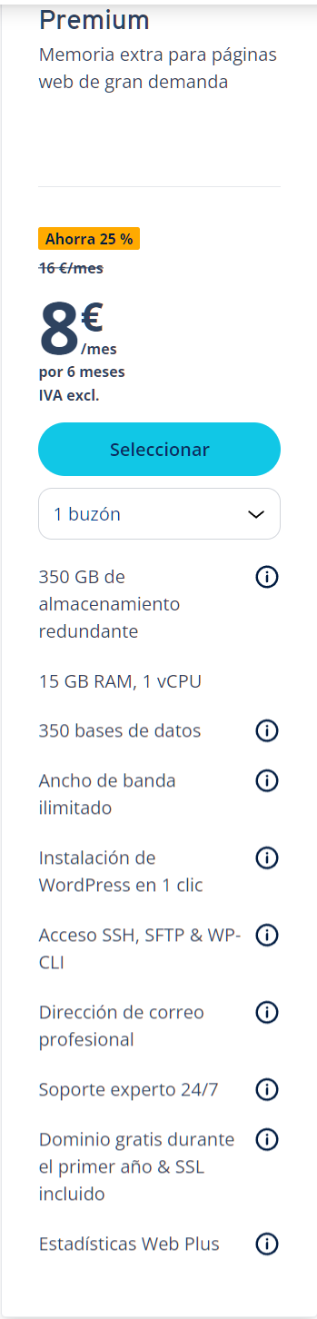 Hosting ionos barato